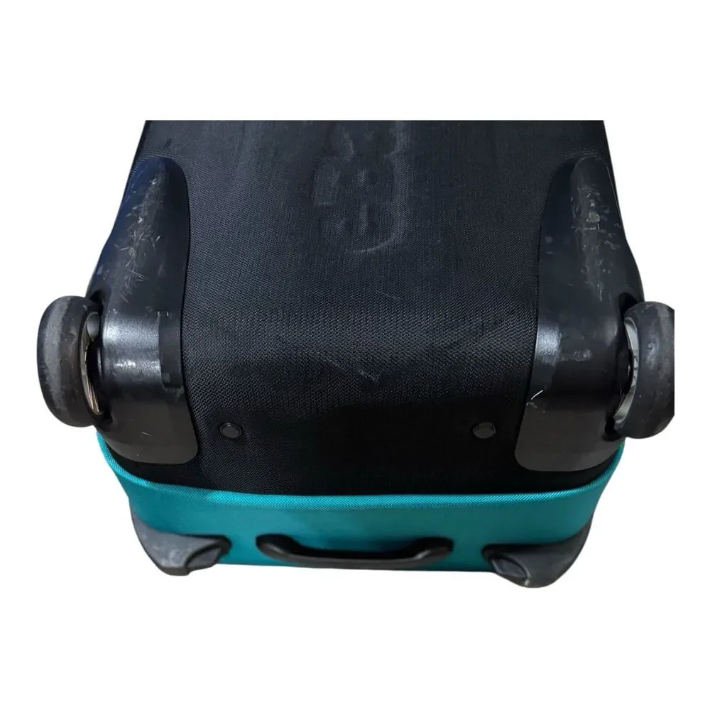 eBags TLS Vertical Mobile Office Rolling Laptop Briefcase Bag Luggage Blue